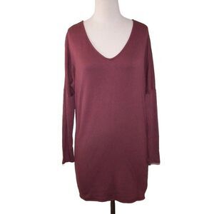 BP Tunic Top Shirt Small Comfy Cozy Stretch Soft Dropped Shoulder Long Sleeves